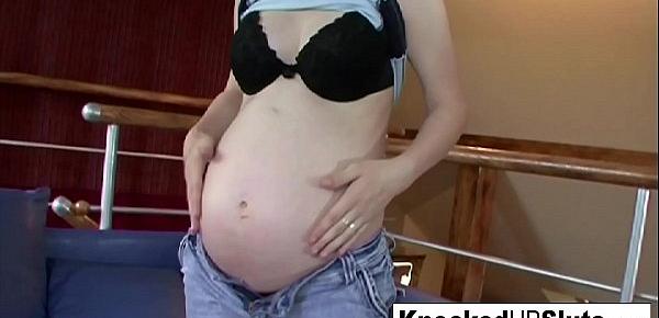  Knocked up blonde wants to get fucked